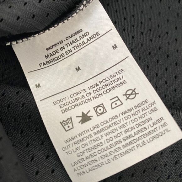 Nike Giannis Mesh Short Sleeve T-Shirt Mens CK6296-010 size Medium New with Tags - Picture 8 of 9